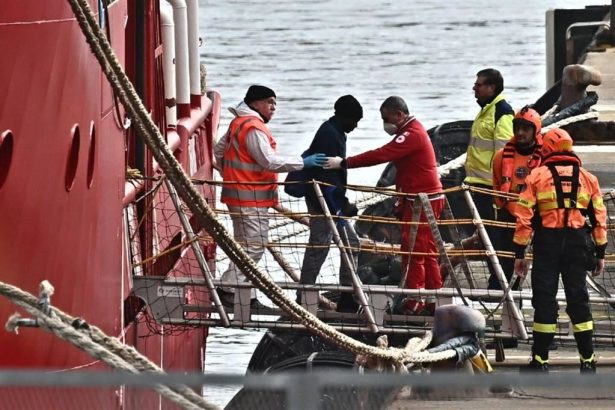 Sbarco di migranti a Lampedusa