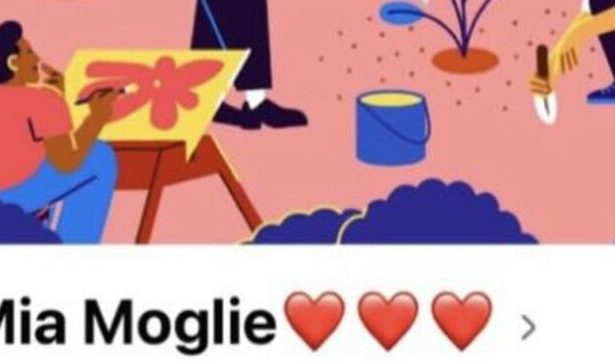 Mia moglie via da Facebook